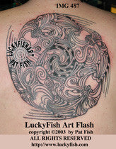 Maori Four Winds Tattoo Design 1