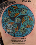 Dancer Celtic Tattoo Design 3