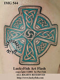 Eyries Celtic Cross Tattoo Design