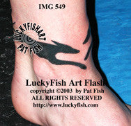 Coursing Greyhounds Tattoo Design 1