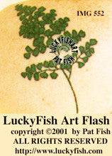 Maidenhair Fern Tattoo Design 1