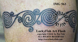 La Tene Swirls Celtic Tattoo Design 2