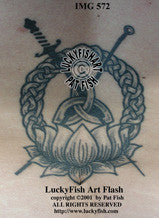 Sword of Truth Celtic Tattoo Design 1