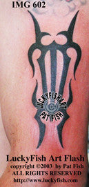 Borneo Headhunter Tribal Tattoo Design 1