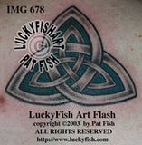 Man Sage Boy Celtic Tattoo Design