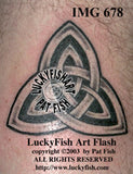 Sage Boy Man Celtic Tattoo Design