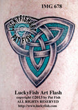 Boy Man Sage Celtic Tattoo Design