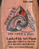 Celtic Spirit of Fire Tattoo Design
