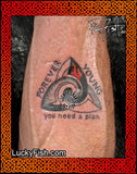 Fire Spirit Celtic Tattoo Design