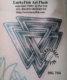 Odin's Walknot Viking Tattoo Design 2