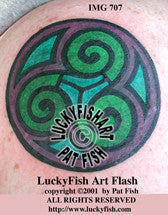 Strength and Honor Celtic Tattoo Design 1