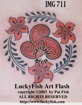 Garden Goddess Celtic Tattoo Design 1
