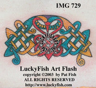 Swan Maiden Celtic Tattoo Design 1