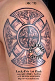 Fireman's Cross Celtic Tattoo Design 3