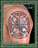 Fireman's Cross Celtic Tattoo Design 5