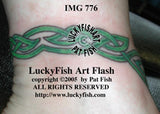 Vine Anklet Celtic Tattoo Design 4