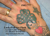 Knotwork Shamrock Celtic Tattoo Design 4
