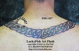 Wolf Lion Torc Celtic Tattoo Design 2