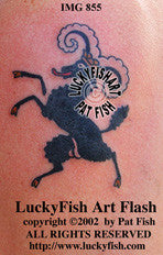 Bock Goat Swiss Tattoo Design 1