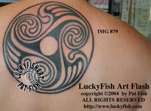 Flight to Adulthood Celtic Tattoo Design 1