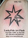 Elven Star Celtic Tattoo Design 2