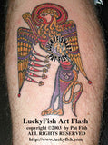 Book of Kells Lion Celtic Tattoo Design 2