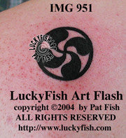 Basque Lauburu Tattoo Design 1