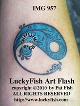 Yang of Yin Tattoo Design 1