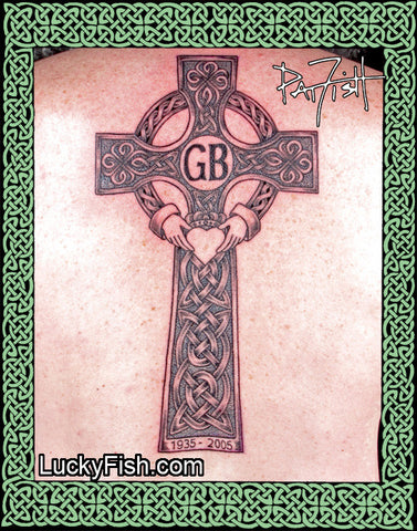 Killarney Cross Celtic Tattoo Design 2