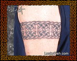 Kings' Braid Celtic Arm Band Tattoo Design