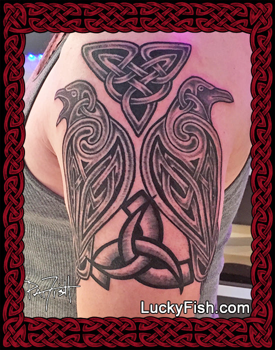 raven-guides-odin-triquetra-celtic