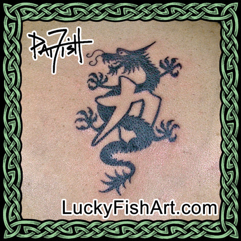 Asian Dragon Tattoos