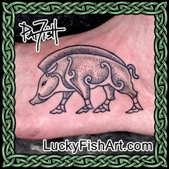 Boar &amp; Pig Tattoos
