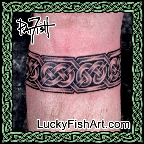 Chain Arm Band Tattoo · A Tattoo · Art, Drawing, and Beauty on Cut Out +  Keep