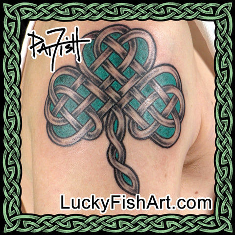 celtic knots custom irish shamrock tattoo | Dublin ireland t… | Flickr