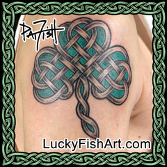 Shamrock and Clover Tattoos