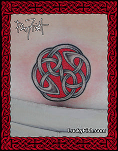 Celtic Yin-Yang Tattoo Design