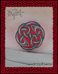 Celtic Yin-Yang Tattoo Design