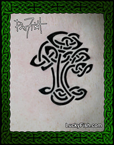 Sacred Celtic Tree of Life Tribal Tattoo Design