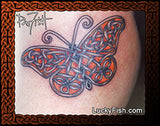 Knotwork Monarch Celtic Tattoo Design 3