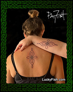 Unconditional Infinite Love Tattoo Design