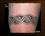 Band Spiral Celtic Tattoo Design