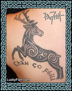 Pictish Stag Tattoo Design 1