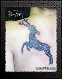 Pictish Stag Tattoo Design 2