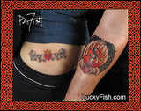 two claddagh tattoos photo