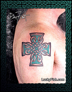 Skibbereen Celtic Cross Tattoo Design