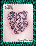 Growing Heart Celtic Motherhood Tattoo Design