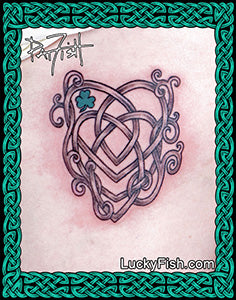 Growing Heart Celtic Motherhood Tattoo Design