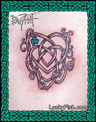 Growing Heart Celtic Motherhood Tattoo Design