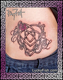 Growing Heart Celtic Motherhood Tattoo Design